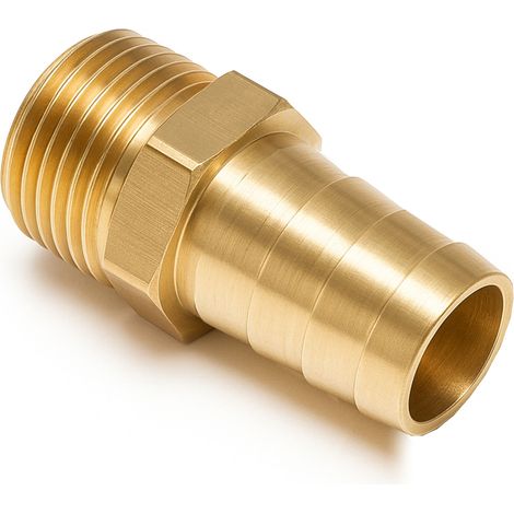 Connettore pneumatico ROCKFORCE, filettatura esterna da 1/2", a spina di pesce, 16 mm
