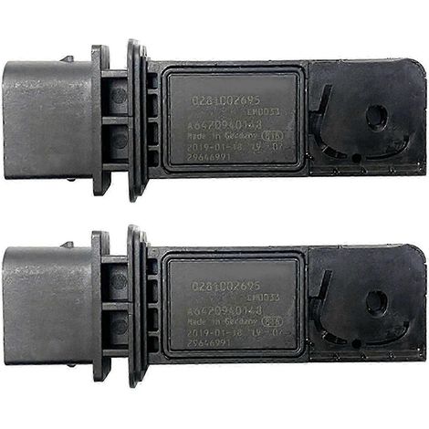 0281002695 A6420940148 Capteurs de débit d'air massique pour voiture (lot de deux) - Installation (1/5)