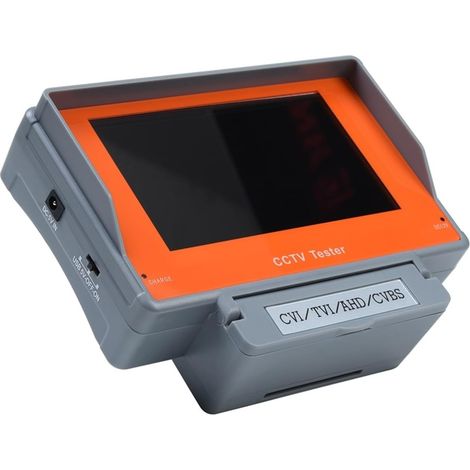 Testeur de caméra de sécurité CCTV Testeur De Vidéosurveillance 5MP AHD/CVI/TVI CVBS, Caméras De Vidéosurveillance, Batterie Li 3.7V 4000mA Intégrée, Testeur De Caméra AHD, Mini Moniteur (1/5)