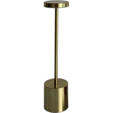 Lampe de table LED rechargeable USB-C avec interrupteur tactile, veilleuse portable 3 couleurs, idéale pour les clubs, bars et chambres. (1/5)