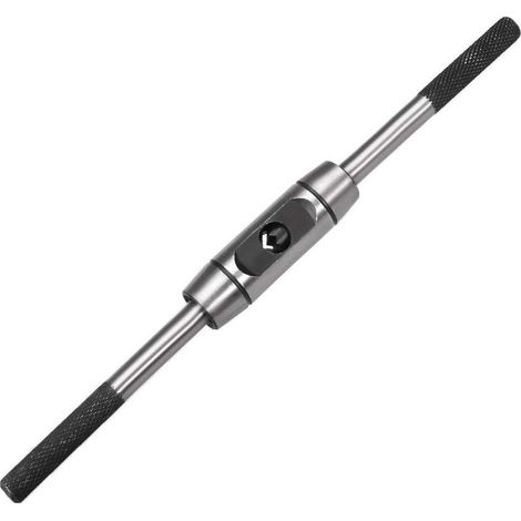 Tourne à Gauche Porte Taraud Réglable Robinet Clé Poignée pour Métrique M6-M14 Robinet Fraise Clé à Tarauder Outil Corps Moulage sous Pression (1/5)