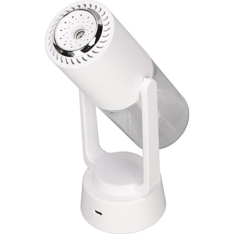 Mini-Luftbefeuchter mit negativen Ionen, Sprührate 40 ml/h, automatische Rotation, leiser Betrieb, USB-Anschluss für Fahrzeuge (1/5)