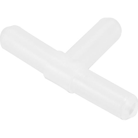 Valves d'aération pour aquarium en plastique transparent blanc à 3 voies, 100 pièces (1/4)