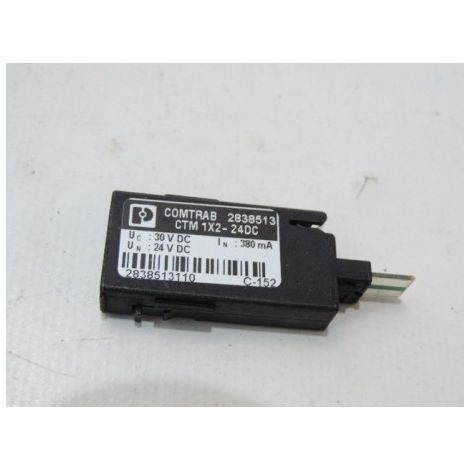 Connecteur de protection antisurtension 24V DC ctm 1x2 PHOENIX CONTACT 2838513