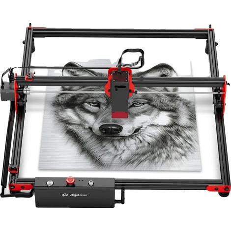Macchina per incisione laser, alta precisione, compatibile con vari materiali, ALDK-a, 10W-a, 100V-240V spina UE-e (1/2)