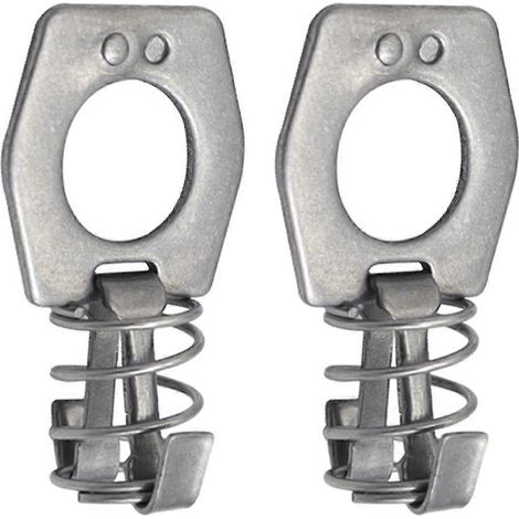 Lot de 2 verrous de porte métalliques à came pour chauffe-eau de camping-car (1/5)