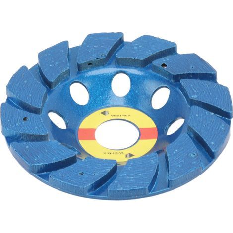 4-Zoll-Diamant-Topfscheibe für Winkelschleifer, zum Polieren, blau (1/5)