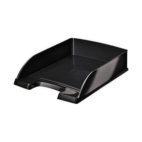 LEITZ Briefablage Leitz WOW DIN A4 Polystyrol Farbe: schwarz