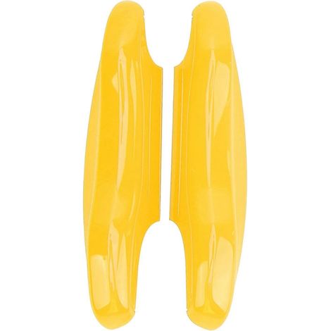 Coque de protection pour clé de voiture à distance compatible avec Porsche Cayenne/Panamera/Cayman (Jaune) (1/4)