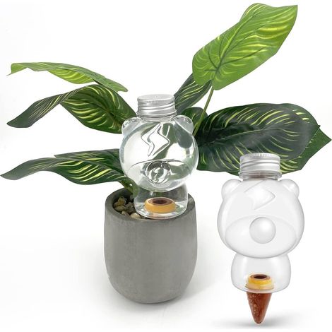 Flowers and plants automatic watering device gardening tools (bear) 2 pieces (1/5)
