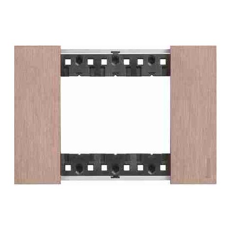 BTIKA4803ZM Placca Living Now 3 moduli