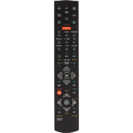 Télécommande RAV200 V269010 compatible avec HTR 5140, RX V495, YHT 22, RX V495RD, HTR 5140rd, HTR5140RDS ampli AV (1/5)
