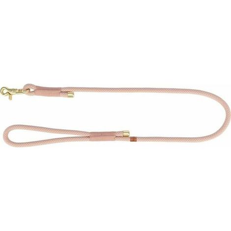 Trixie Soft Rope Leine Nylon Rosa und Hellrosa 1m