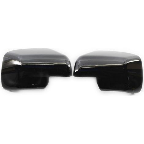 Une paire de coques de rétroviseurs noir brillant de remplacement pour Range Rover Sport, Discovery 3 et Freelander 2 (2005-2009). (1/5)