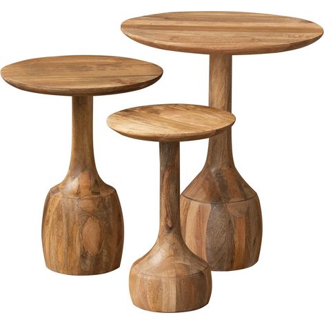 Signes Grimalt Tables 3 U mobili ausiliari  Tabella ausiliaria marrone - 60x50x50cm