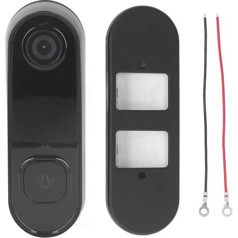 Sonnette vidéo intelligente sans fil avec caméra étanche HD 1080p pour la sécurité domestique Tuya-AquaForge