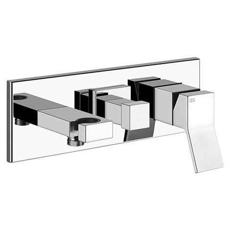 Gessi Rettangolo K, Fertigmontageset für Brause-Einhebelmischer, (1/2)