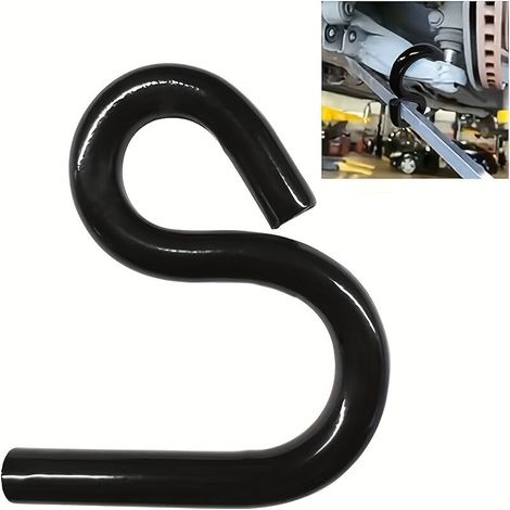 Outil de levage de bras inférieur 6007 Outil de bouche de suspension pour barre de levage de diamètre 7/8" Outil d'extraction d'assistance de bras de contrôle de véhicule - Noir (1/5)