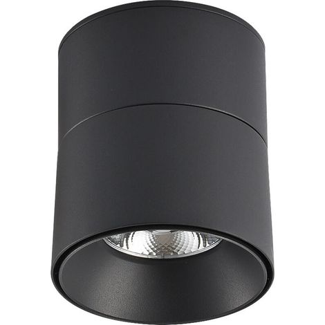 Plafonnier LED - Technologie COB - 10 W - Montage En Surface - 360° Rotatif Et Pliable - Blanc Naturel 6000 K - IP52 (1/4)
