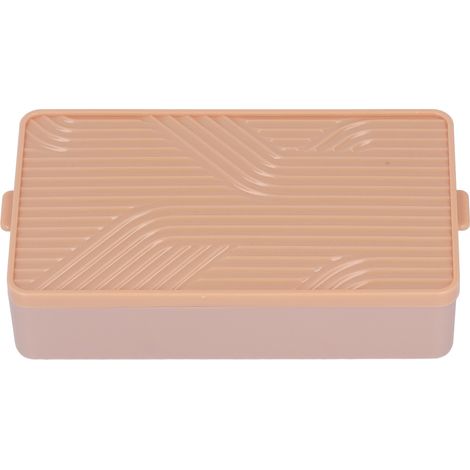 Moule à glaçons 18 cavités, bac à glace silicone alimentaire avec couvercle, facile à démouler, idéal pour maison, café, restaurant, orange (1/5)
