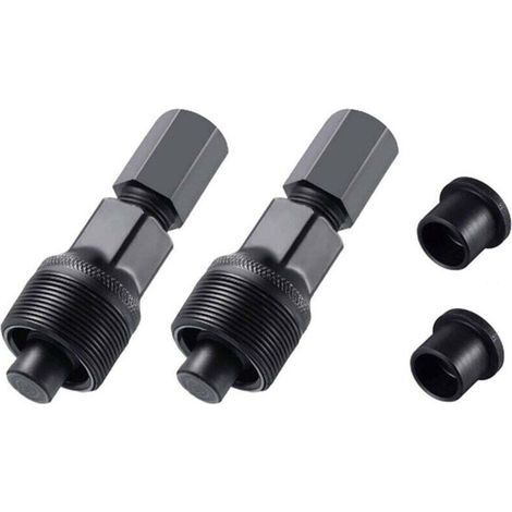 Lot de 2 Extracteur de Manivelle Vélo Outil de Démontage de Manivelle de Pédalier Compact et Facile à Utiliser,Outil de dépose de pédalier de vélo (1/4)