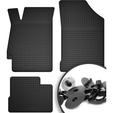 Alfombrillas de goma + topes para: Mazda 6 I GG / GY familiar, sedán, liftback (2002-2007)