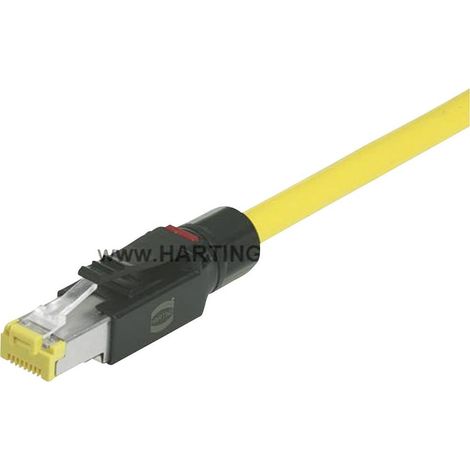Connecteur RJ45 Industrial® 10G HARTING Industrial® 10G 09451511560 noir Contenu: 1 pc(s) C73066 (1/2)