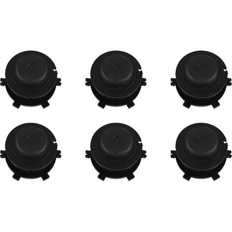 6pcs remplacement de couvercle de bobine capuchon tête de bosse tête pour 25-2 tondeuse ficelle FS44 (1/4)