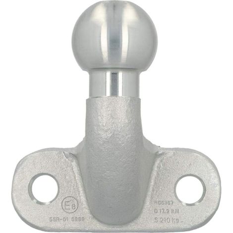 Bardusch-Boule d'attelage 50 mm pour attelage de remorque, Alternative au Porte-vélos AHK pour Le Mur, jusqu'à 3,5 tonnes (1/4)