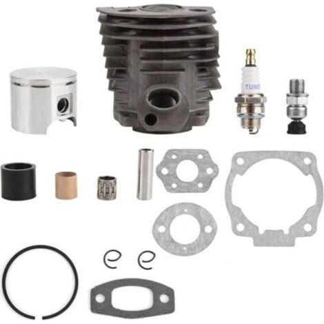 Zylinder-Kolben-Dichtungssatz, 46-mm-Zylinder-Kolben mit Dichtungssatz für Husqvarna 50, 51, 55 Rancher Motoren, Nikasil-beschichtet, robust und langlebig (1/4)
