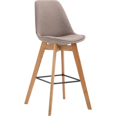 Barhocker Metz Stoff taupe natura (1/5)