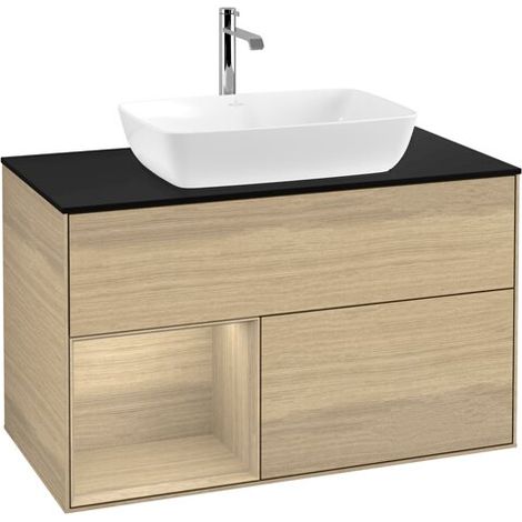 Villeroy & Boch G772PCPC Meuble sous lavabo Finion G77 (1/2)
