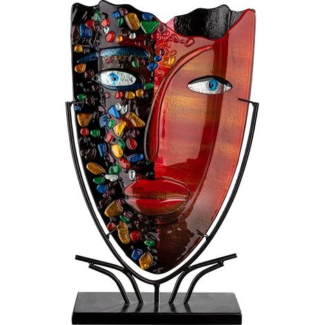 Vase Design - Décoration de Salon - Cadeau pour Femme - Hauteur : 46 cm 7 - Multicolore. 1 (1/5)