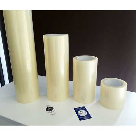 Pellicola trasparente protettiva antimicrobica antibatterica Biomaster certificata contro COVID19 Misura - 10cm x 40MT