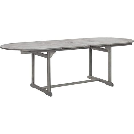 Maison Exclusive - Garten-Esstisch (160-240)x100x75 cm Massivholz