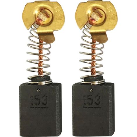 2x Trade-Shop Motorkohlen Kohlebürsten 6,5x13,5x16/18mm für Flex Berg Tectool, Güde, Titan, Trovex, Fixit, Parkside, Alpha Tools, Max Elektrowekzeuge