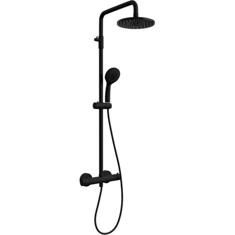 Combiné de douche et douchette DISQUE - Black Mat (1/5)