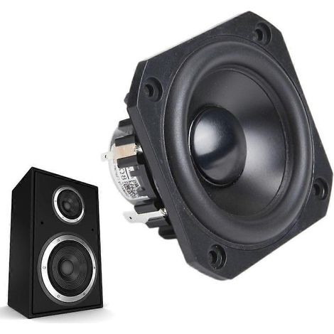 Haut-parleurs métalliques de 3 pouces, 25 W, 8 ohms, à pavillon étanche (1/4)