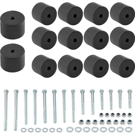 2" Inch Body Lift kit para Nissan Navara D22 STR Dual Cab 4WD lift Cab Tray Tub