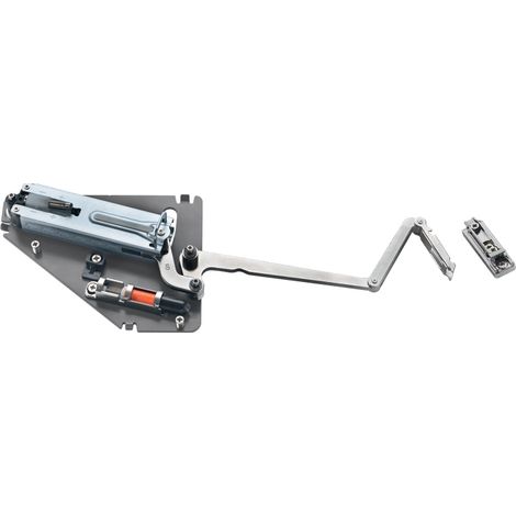 Ferrure de porte relevable pivotante evolift - Amortisseur : Avec - Force : Faible - Push : Non - Sens : Droit - SALICE