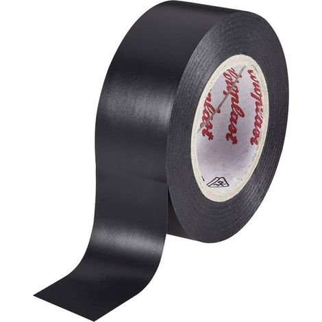 Coroplast 302 Cinta aislante negra 15 mm x 10 m