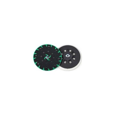 Plateau ponceuse 150 mm avec aspiration – Filetage M8 – Compatible ponceuses excentriques Bosch, Makita, Festool – Pour ponçage bois dur