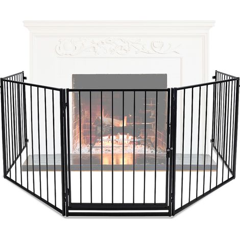 Wolketon Cancelletto di sicurezza per bambini e animali 3 metri 5 pannelli 305x76cm (1/5)