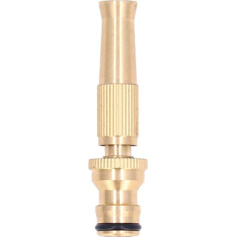High-Pressure Brass Garden Sprayer with 1/2" Quick Connect Fitting and Adjustable Jet/Foam Setting (1/3)