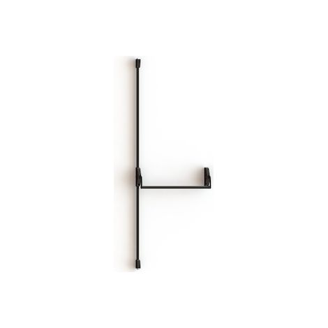 Serrure antipanique 89 Design 2 points haut et bas 950 mm noir - JPM
