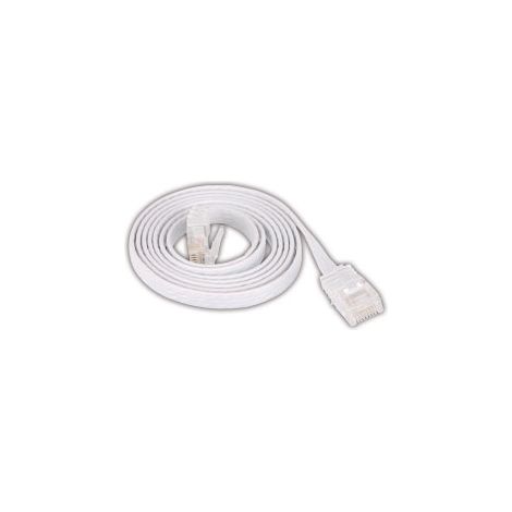 S-IMPULS CAT.6 Patchkabel, slim, 0,25 m, weiß