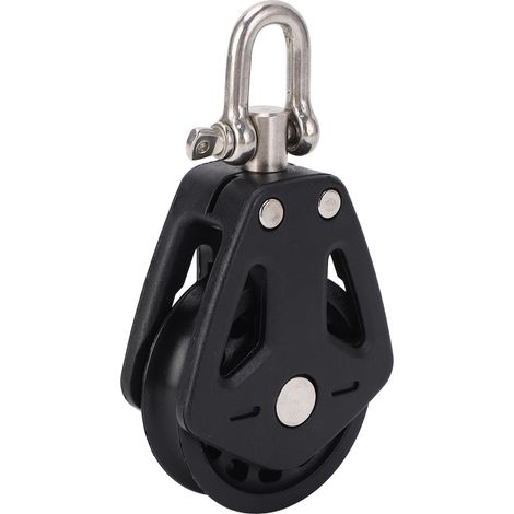Poulie marine en acier inoxydable et nylon, guide-corde, accessoires de bateau, capacité de charge élevée (1/5)