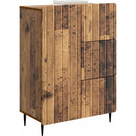Sideboard/Anrichte/Buffet Altholz 66 x 34,5 x 91,5 cm Holzwerkstoff LXWW336145 (1/5)