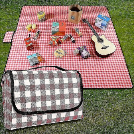 Picknickdecke, Rot (1/4)