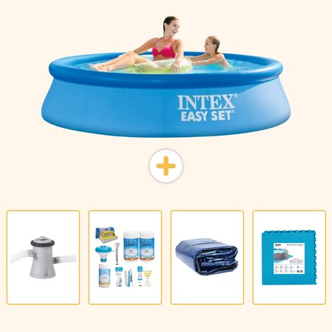 Intex Piscine Easy Set Ronde - 244x61 cm - 5-pièces  S188 (1/5)